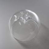 Sugahara Handmade Glassworks - Glass Cover - Clear Tomato / 菅原工芸硝子 Sghr