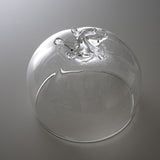 Sugahara Handmade Glassworks - Glass Cover - Clear Tomato / 菅原工芸硝子 Sghr