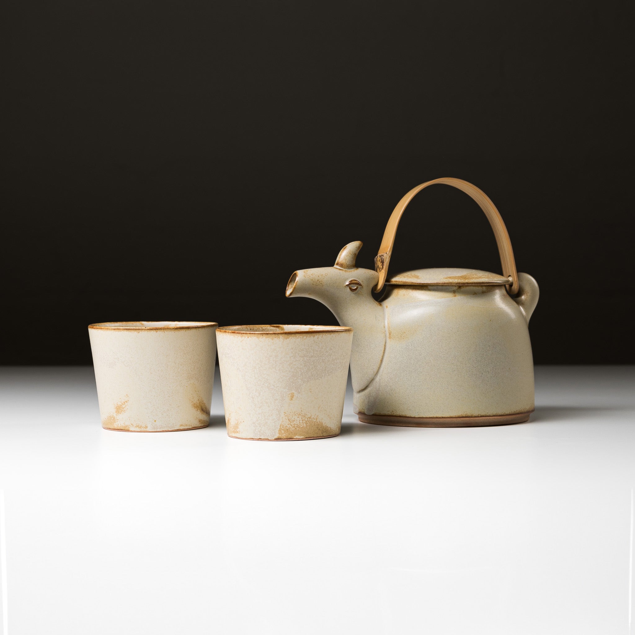 Yagi Goat Teapot Set - One Pot Two Cups / ヤギのティーセット | Crafted In Japan ...