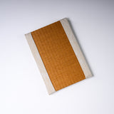 Tatami Coaster – Woven Igusa with Decorative Cloth Border / 畳コースター