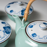 Hasami ware Seiji Grape Teapot Set - Set of 5 / 葡萄の茶器セット