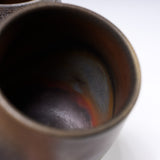 Tobu Kiln Bizen Pair Cup Gift Set