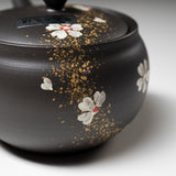 Hand-painted Tokoname Teapot - 280 ml - Flower Petals / 常滑急須