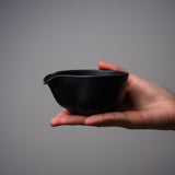 Yuzamashi – Tokoname Water Cooling Bowl - Inkshade / 常滑 湯冷し