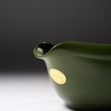 Tokoname Yusamashi pot with Spout - 250 ml - Fallen Leaf / 常滑急須