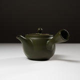 Hand-painted Tokoname Teapot - 360 ml - Oribe Plum / 常滑急須