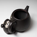 Hand-painted Tokoname Teapot - 260 ml - Weeping Cherry / 常滑急須