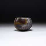 MORI TOSHIAKI Bizen Pottery Sake Cup - Autumn Moon / 備前焼 酒カップ