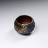 MORI TOSHIAKI Bizen Pottery Sake Cup - Autumn Moon / 備前焼 酒カップ