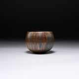 MORI TOSHIAKI Bizen Pottery Sake Cup - Sunset Veil / 備前焼 酒カップ