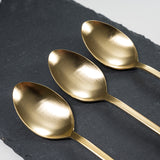 Tsubame-Sanjo Gold Dinner Spoon - 3 Colour Options / 燕三条 マーブルカトラリー"