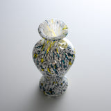 Tsugaru Vidro Free-blown Flower Vase - Snow Lanterns of Aomori / あおもりの雪灯り