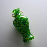 Tsugaru Vidro Free-blown Flower Vase - Verdant Greens of Towada / 十和田の万緑
