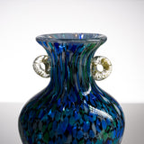 Tsugaru Vidro Free-blown Flower Vase - White Waves of Natsudomari / 夏泊の白波