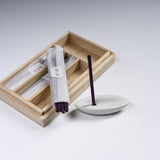 KOUSAIDO Assorted Incense with Holder in Paulownia Box / 香彩堂 うさぎのお香セット