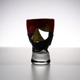 URUSHI MUTO Lacquer Shot Glass TsuTsuMu - Wairo / 漆武藤 漆グラス