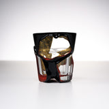 URUSHI MUTO Lacquer Glass Tumbler TsuTsuMu - Hiiri / 漆武藤 漆タンブラー