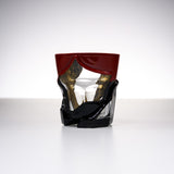 URUSHI MUTO Lacquer Glass Tumbler TsuTsuMu - Wairo / 漆武藤 漆タンブラー