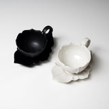 USUKIYAKI Ryoka Handmade Espresso Teacup & Saucer - 2 Colours / 臼杵焼き