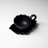 USUKIYAKI Ryoka Handmade Espresso Teacup & Saucer - 2 Colours / 臼杵焼き