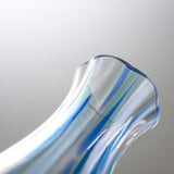 Vidro Flower Light Glass Vase - Summer Blue / 津軽びいどろ 花瓶