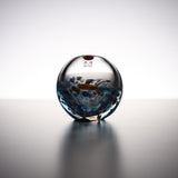 Vidro Palm-sized Glass Bud Vase - Bubbles / 一輪挿し