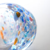 Vidro Palm-sized Glass Bud Vase - Bubbles / 一輪挿し