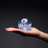 Vidro Palm-sized Glass Bud Vase - Bubbles / 一輪挿し