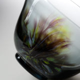 Sugahara Handmade Glassworks - Wakan - Glass Matcha Bowl - Forest / 菅原工芸硝子 Sghr