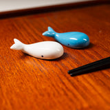 Arita ware Whale Single Chopstick Rest - 2 Colours