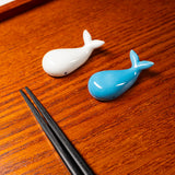 Arita ware Whale Single Chopstick Rest - 2 Colours