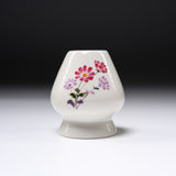 Mino ware Whisk Stand - Chasen Stand - Flower Pattern
