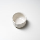 Handmade Pottery Sake Cup - White Shino / ぐい呑み