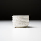 Handmade Pottery Sake Cup - White Shino / ぐい呑み