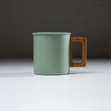 Wood Handle Mug - 3 Colour Options