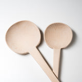 Crafted In Japan Natural Wooden Ladle - Two Sizes / 木匙