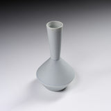 Mino ware YAMATSU Vase - White / 晋山窯 ヤマツ 一輪挿し