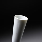 Mino ware YAMATSU Vase - White / 晋山窯 ヤマツ 一輪挿し