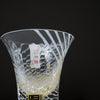 Yachiyo Edo Glass Sake / Shot Cup 85 ml - White / 江戸硝子 八千代窯 雪見酒