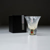 Yachiyo Edo Glass Sake / Shot Cup 85 ml - White / 江戸硝子 八千代窯 雪見酒