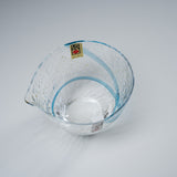 Yachiyo Edo Glass Sake Server 300 ml - Sea Breeze / 江戸硝子 八千代窯 海風
