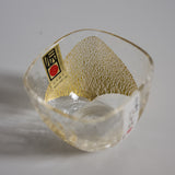 Yachiyo Edo Glass Sake Cup 60ml - Gold / 江戸硝子 八千代