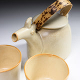 Yagi Goat Teapot Set - One Pot Two Cups / ヤギのティーセット