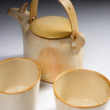 Yagi Goat Teapot Set - One Pot Two Cups / ヤギのティーセット