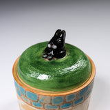 Yamano Usagi Handmade Container with Lid / 山野うさぎ