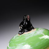Yamano Usagi Handmade Container with Lid / 山野うさぎ