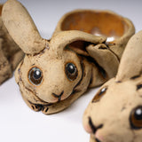 Yamano Usagi Handmade Egg Holder - Three Options / 山野うさぎ