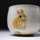 Yamano Usagi Handmade Rabbit Mug Cup - Latte / 山野うさぎ マグカップ