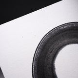 Youna Matsushita Japanese Calligraphy - "〇" - Zero - 30 cm /  - 松下夕那