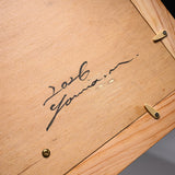 Youna Matsushita Japanese Calligraphy Premium Wooden Frame - "無" - Mu - 30 cm /  - 松下夕那